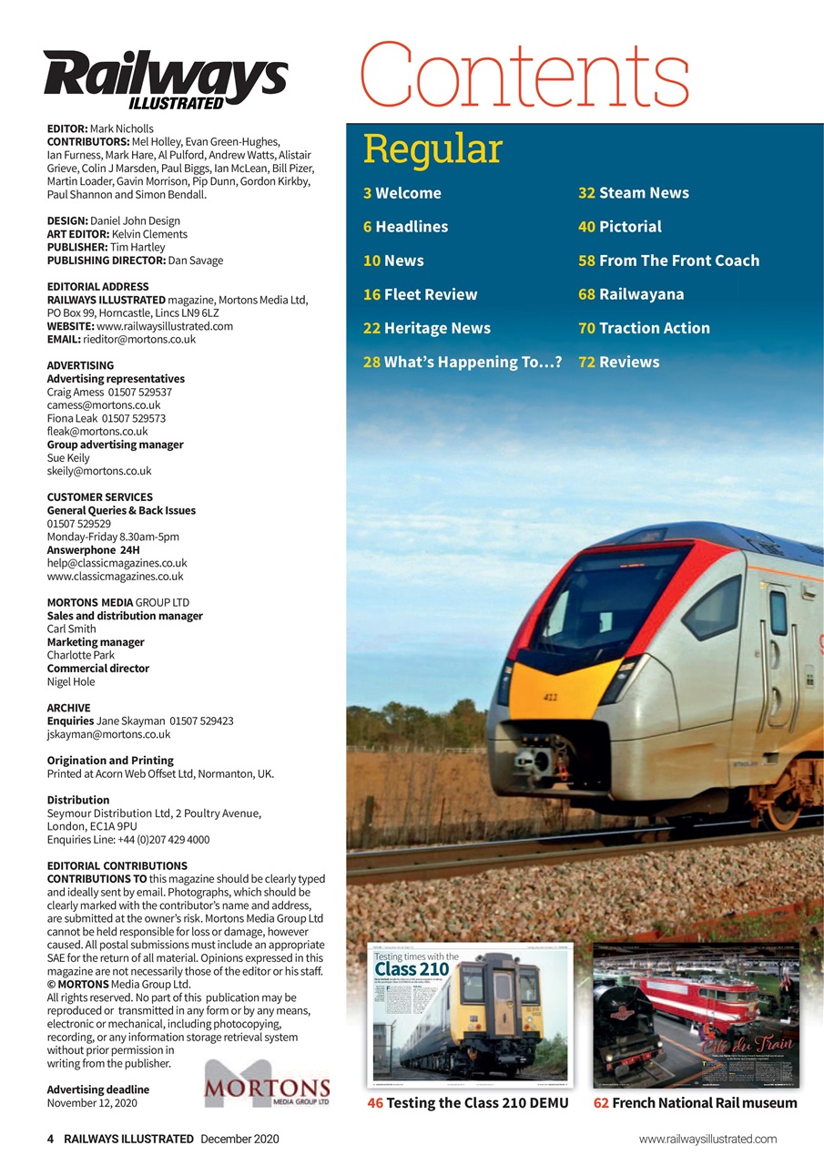 Railways Illustrated Preview Pages