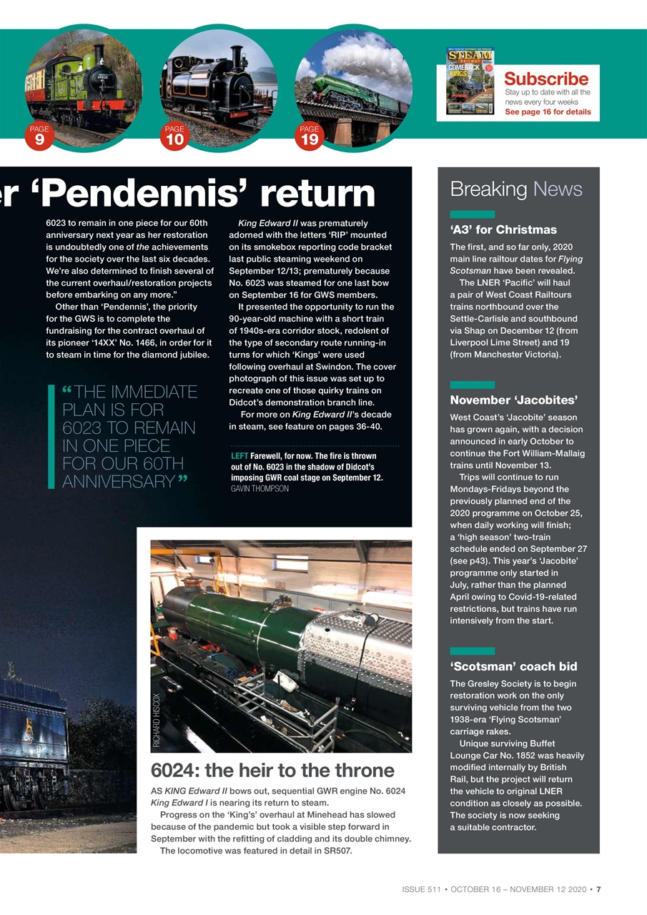 Steam Railway Preview Pages