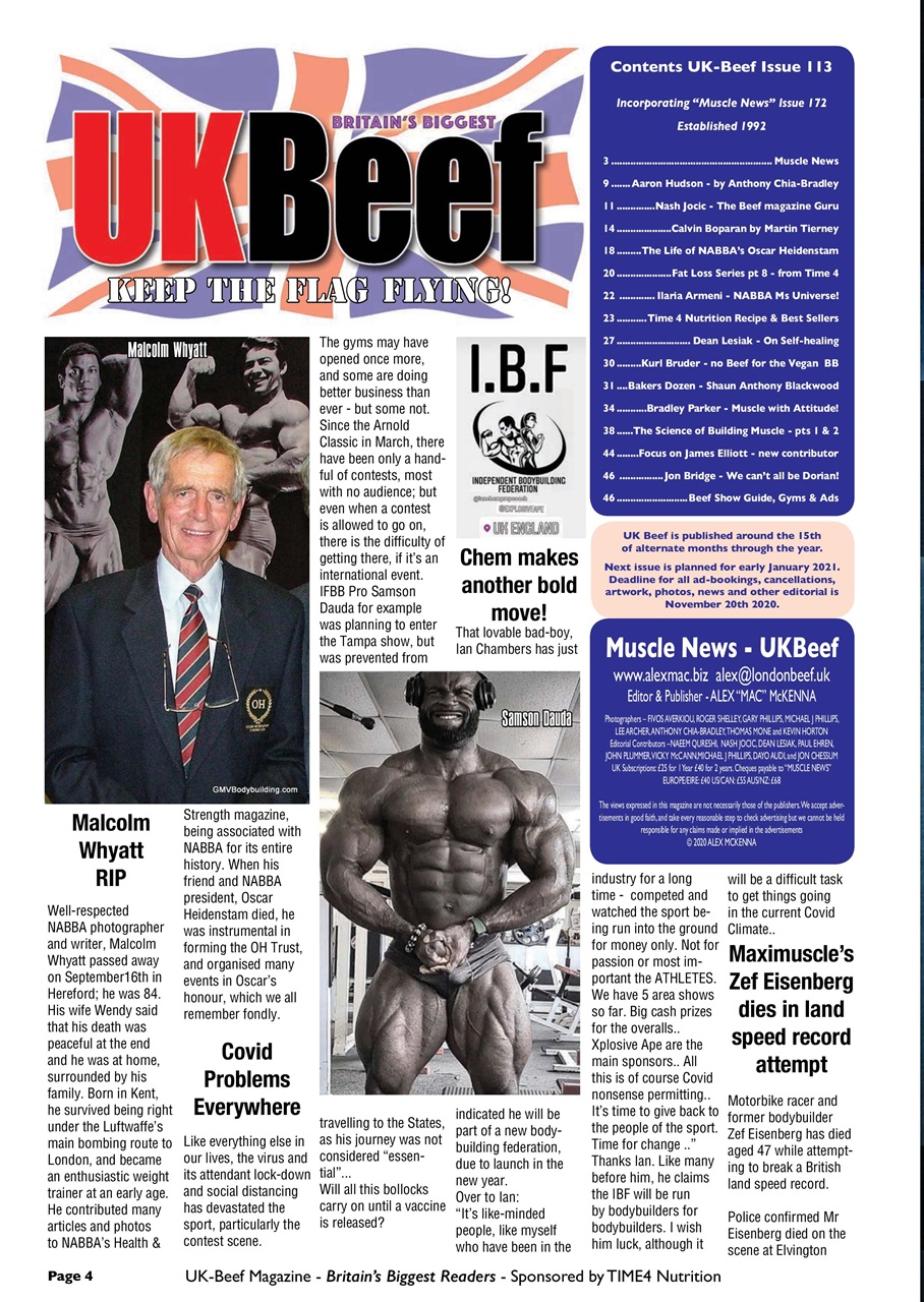 UK Beef Magazine Preview Pages