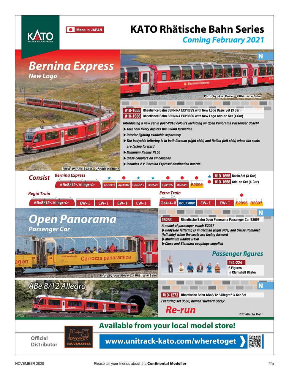 Continental Modeller Preview Pages