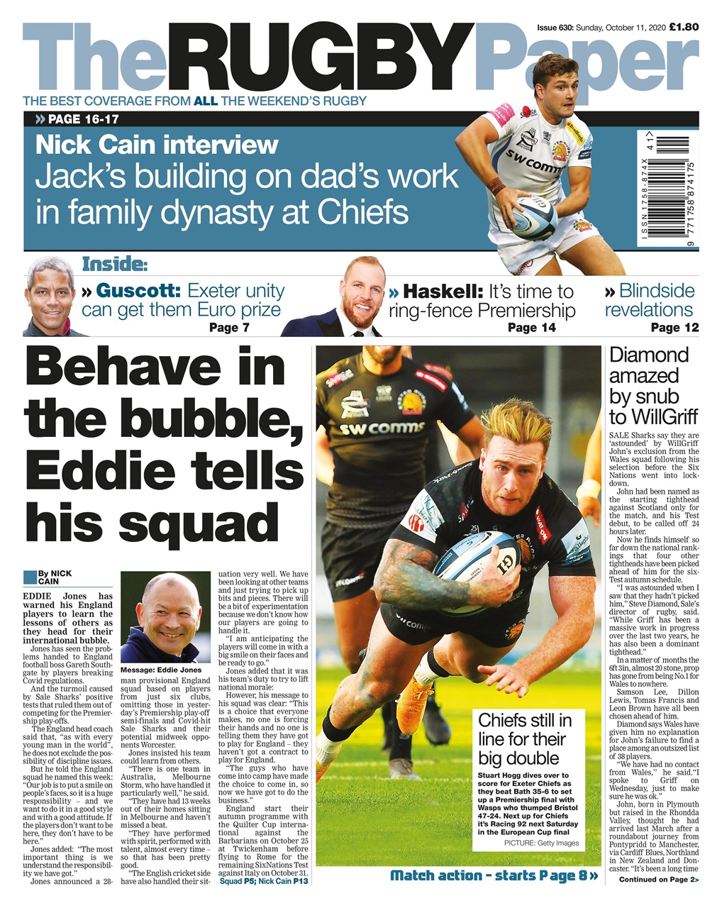 The Rugby Paper Preview Pages