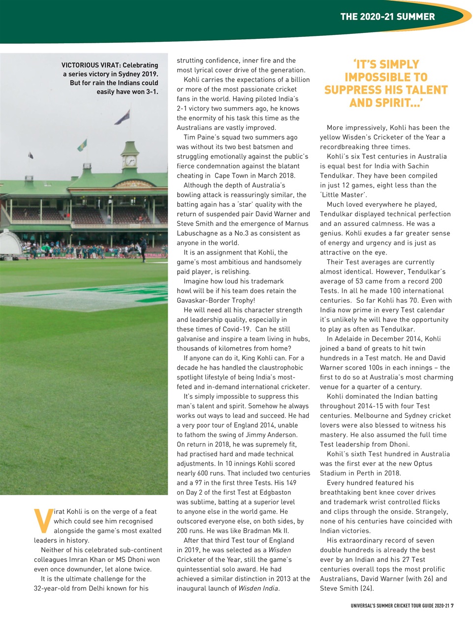 Cricket Summer Guide Preview Pages