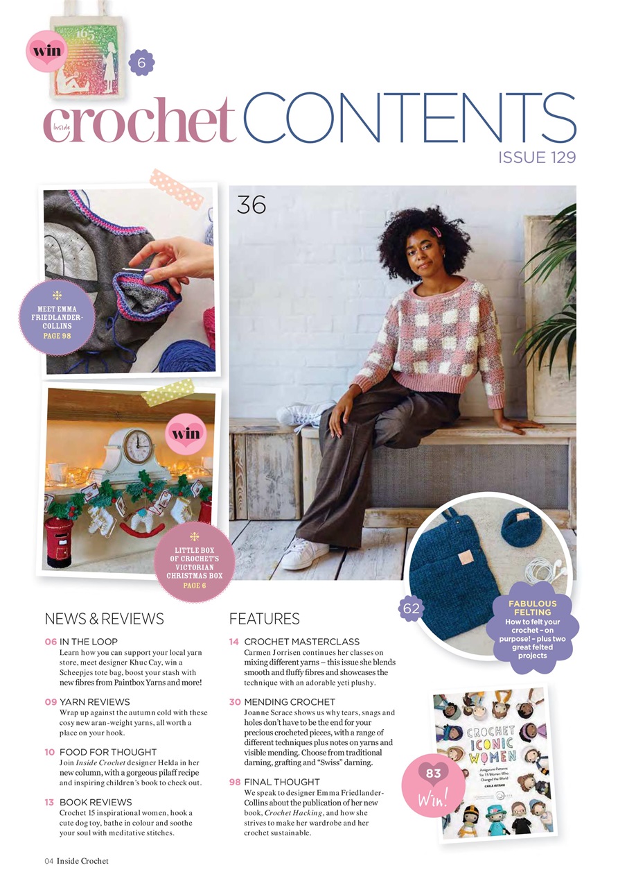 Inside Crochet Preview Pages