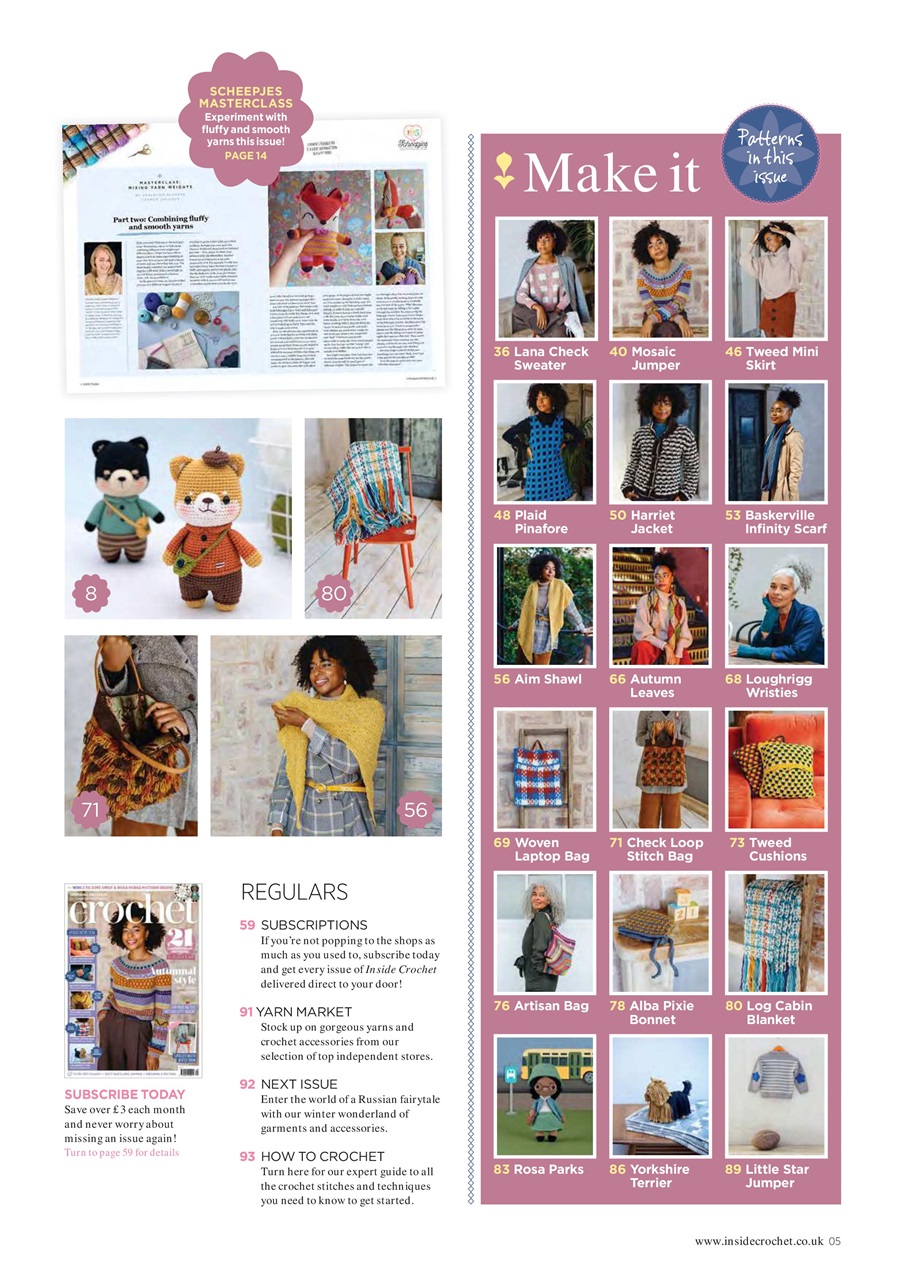Inside Crochet Preview Pages
