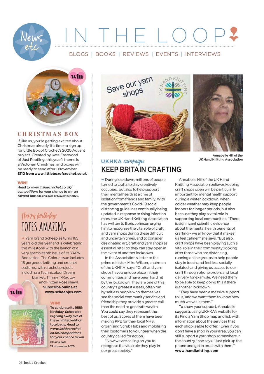 Inside Crochet Preview Pages