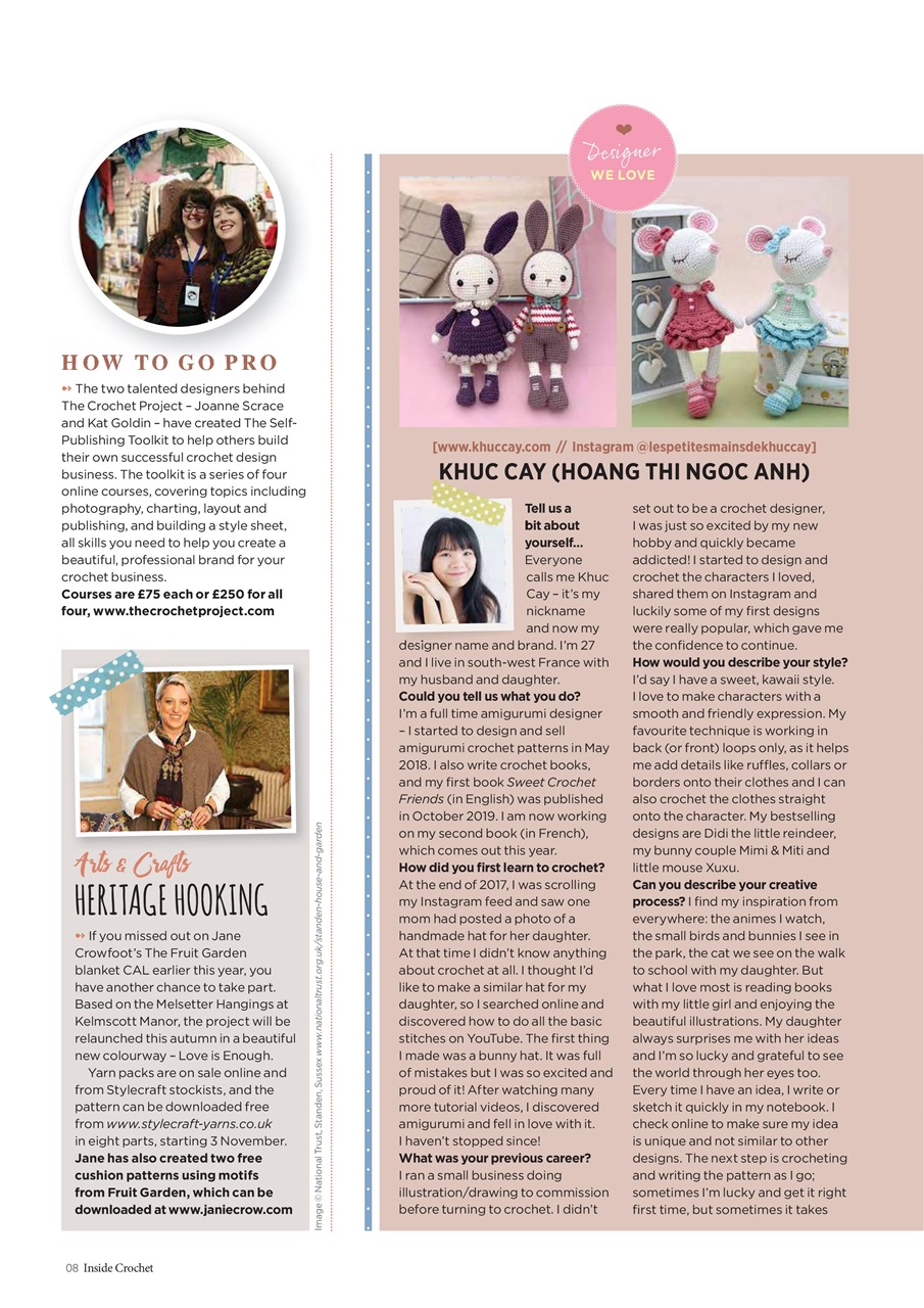 Inside Crochet Preview Pages