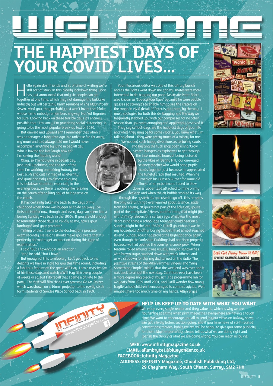 Infinity Magazine Preview Pages