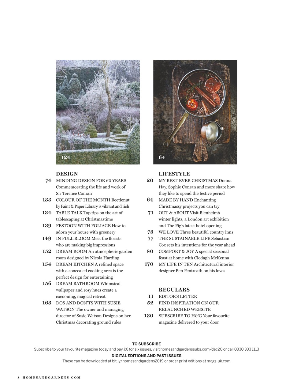 Homes & Gardens Preview Pages