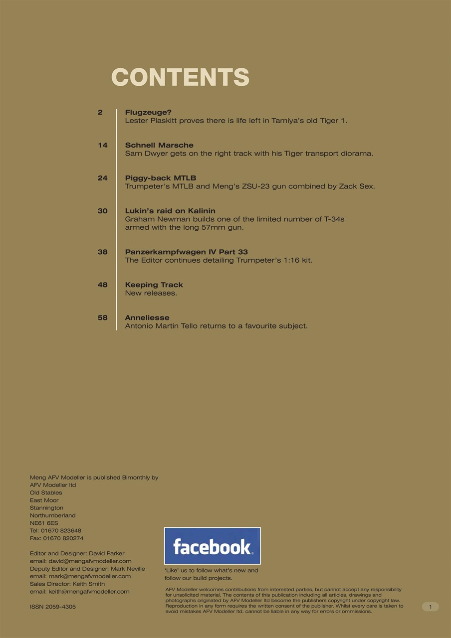 Meng AFV Modeller Preview Pages