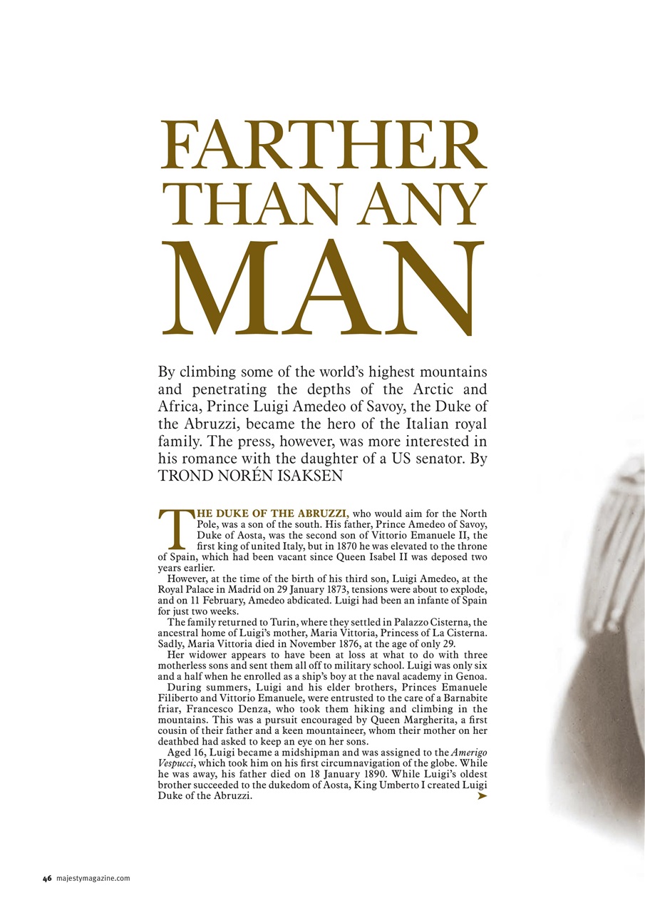 Majesty Magazine Preview Pages