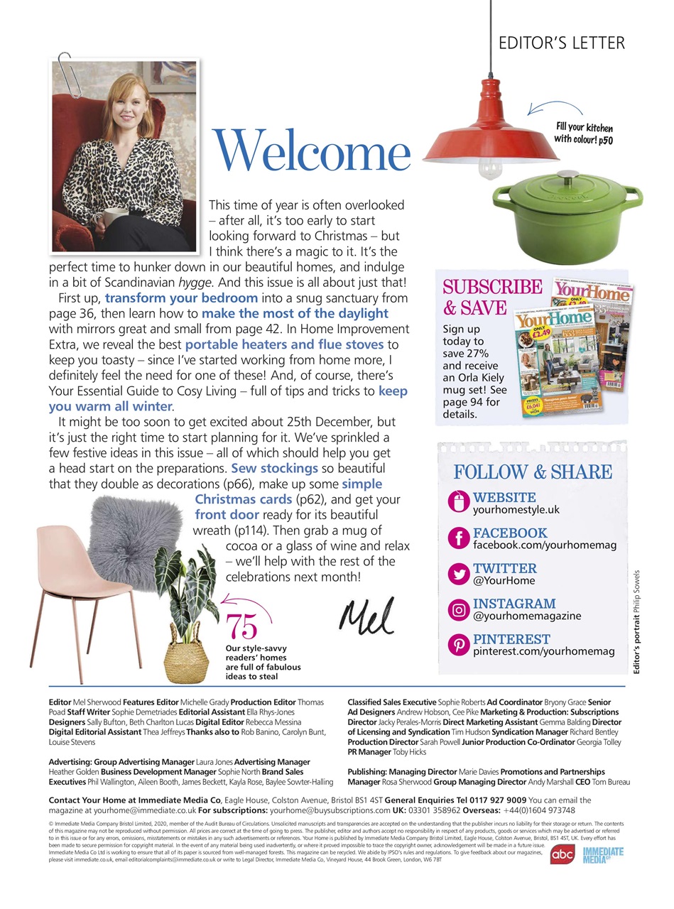 Your Home Magazine Preview Pages
