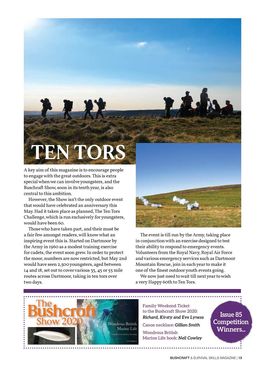 Bushcraft & Survival Skills Magazine Preview Pages