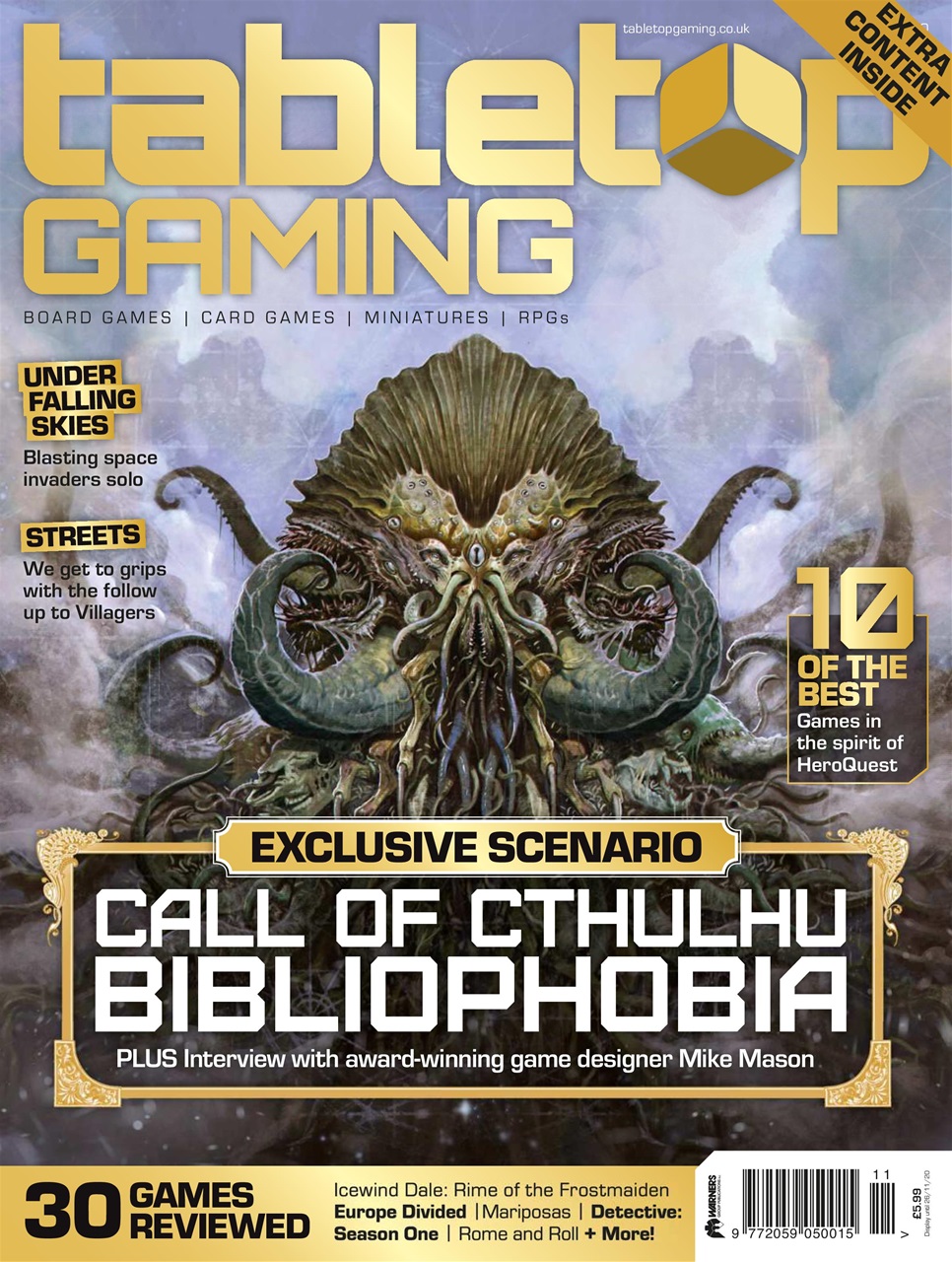 Tabletop Gaming Preview Pages