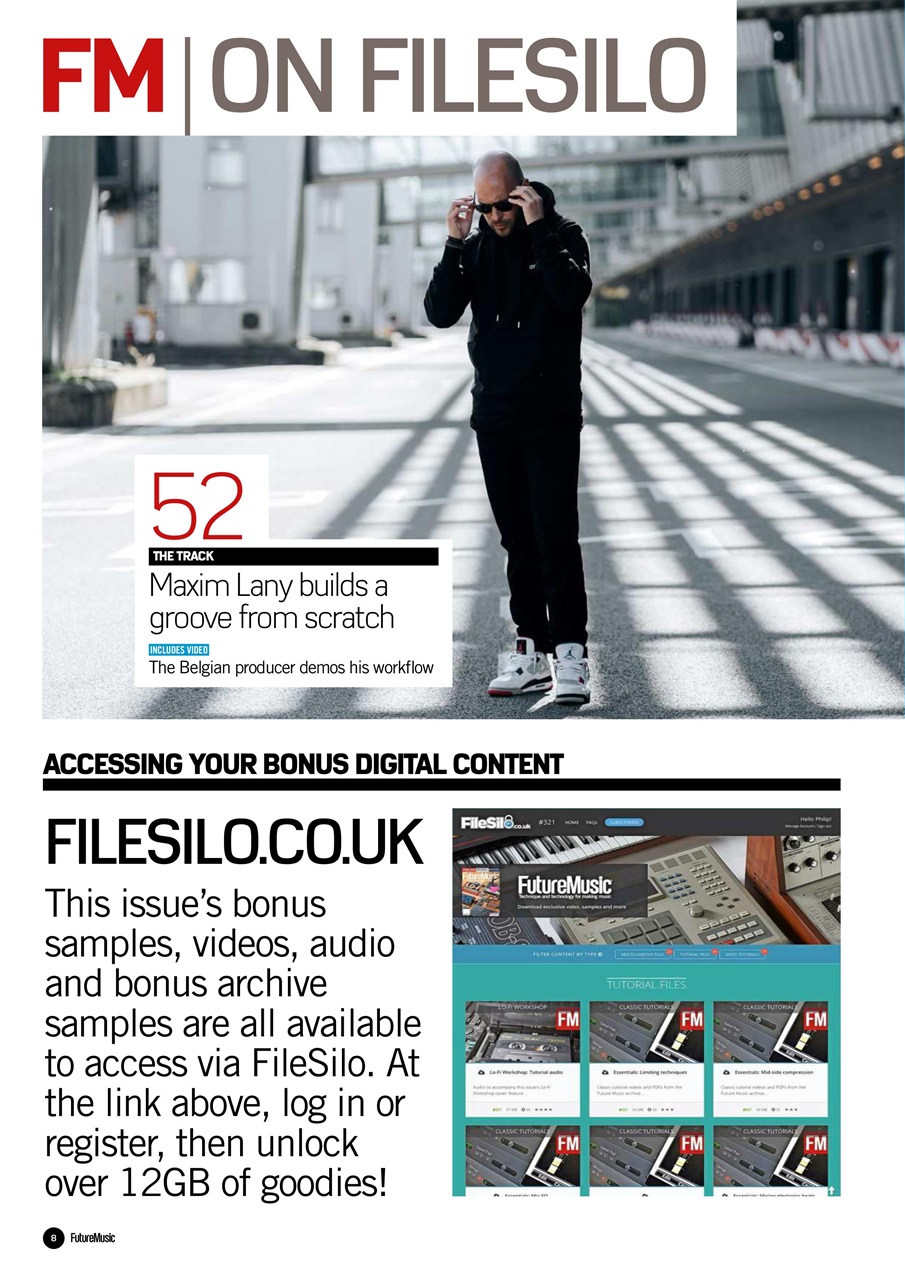 Future Music Preview Pages