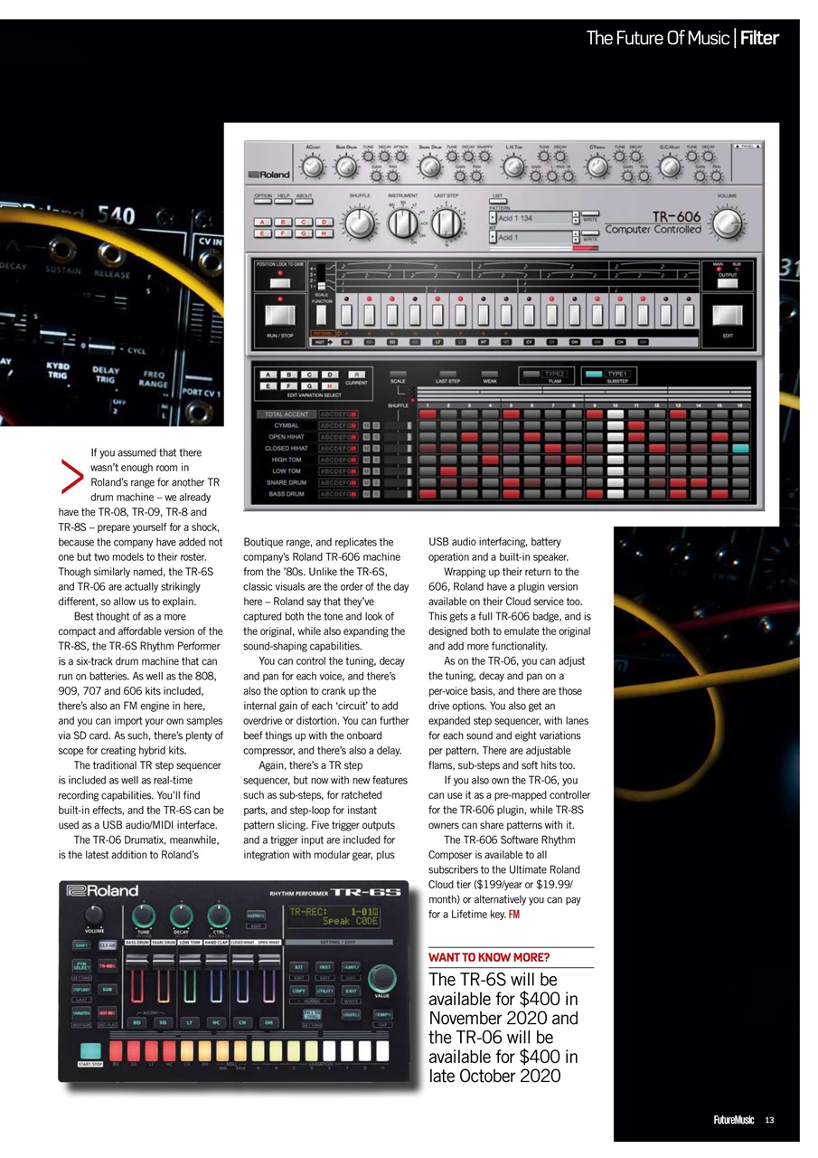 Future Music Preview Pages