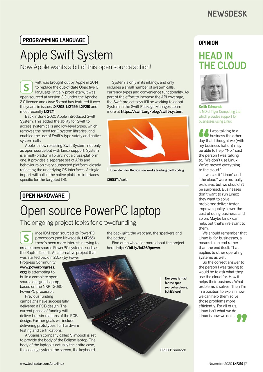 Linux Format Preview Pages