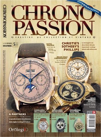 CHRONO PASSION issue 06 novembre/dicembre 2020