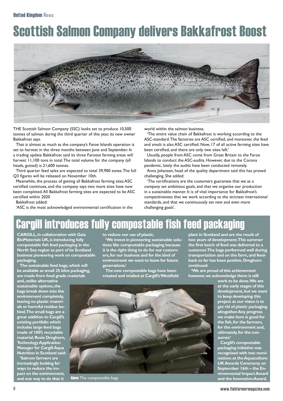 Fish Farmer Magazine Preview Pages