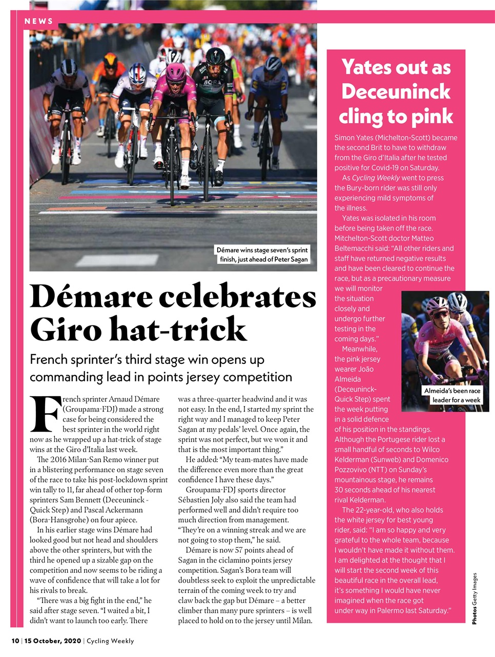 Cycling Weekly Preview Pages