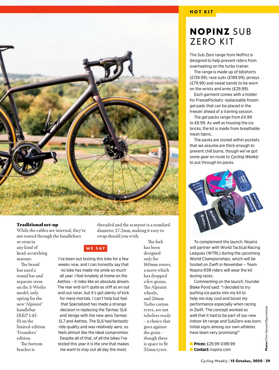 Cycling Weekly Preview Pages