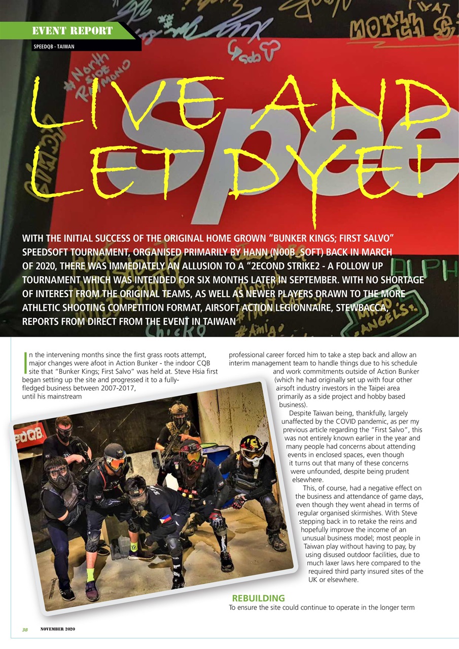 Airsoft Action Preview Pages