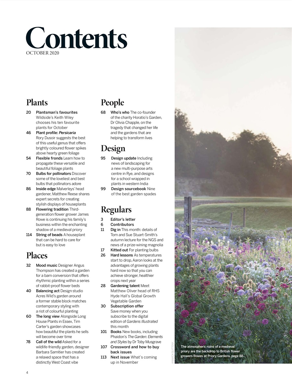 Gardens Illustrated Preview Pages