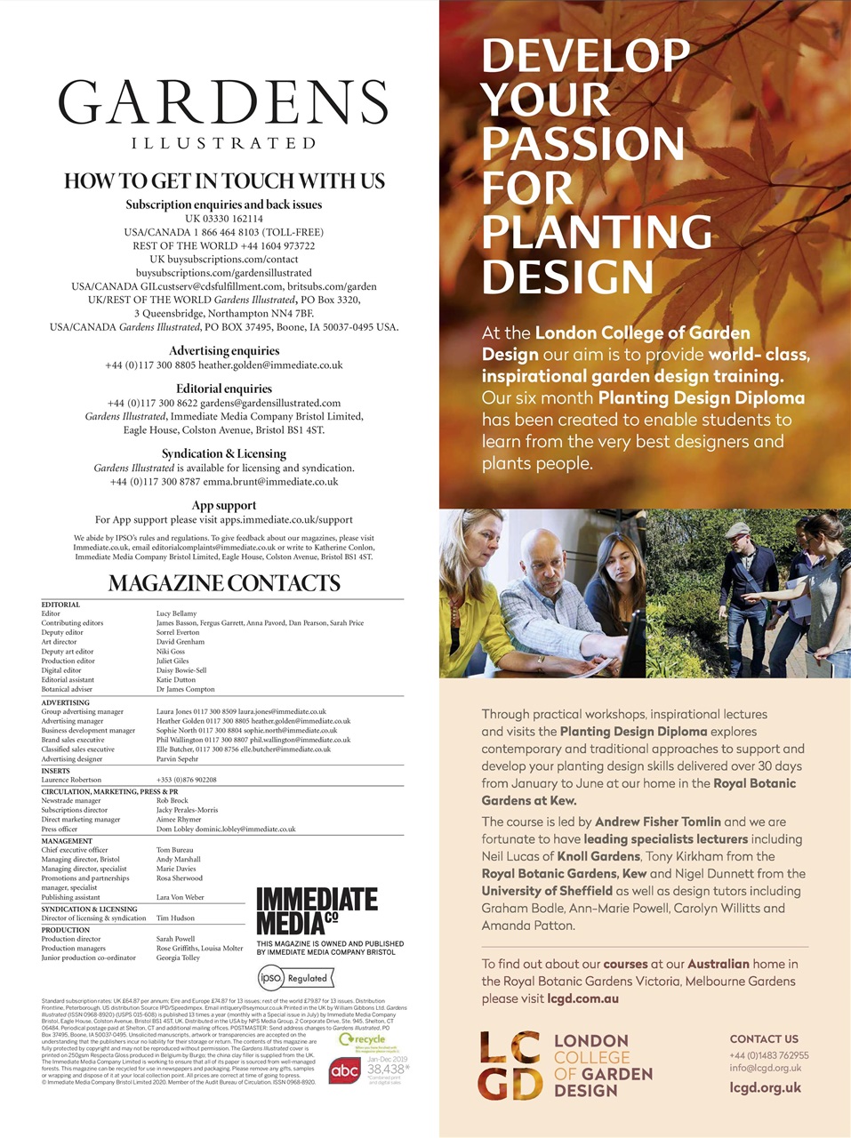 Gardens Illustrated Preview Pages