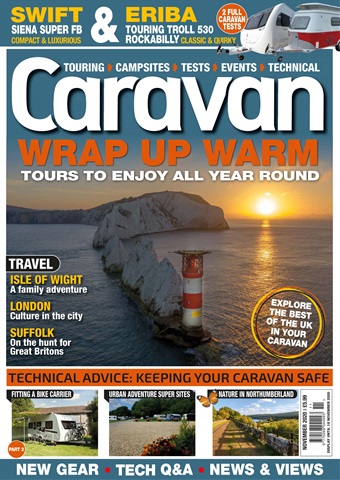 Caravan Magazine issue Wrap up warm - November 2020