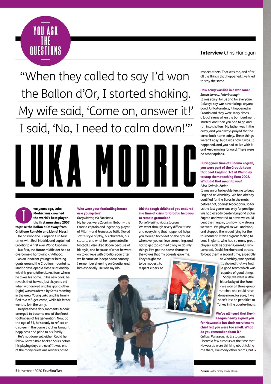 FourFourTwo Preview Pages