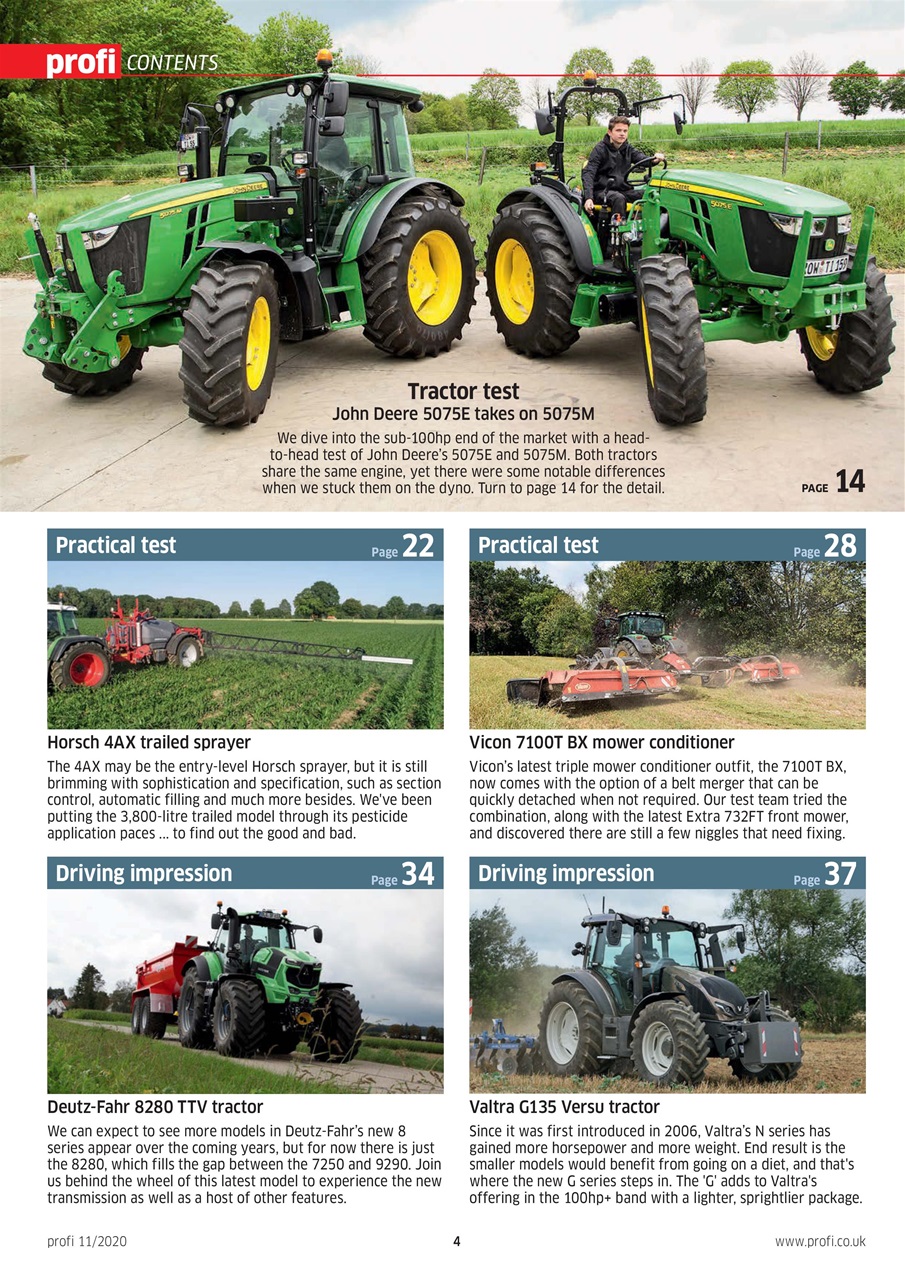 Profi International Preview Pages