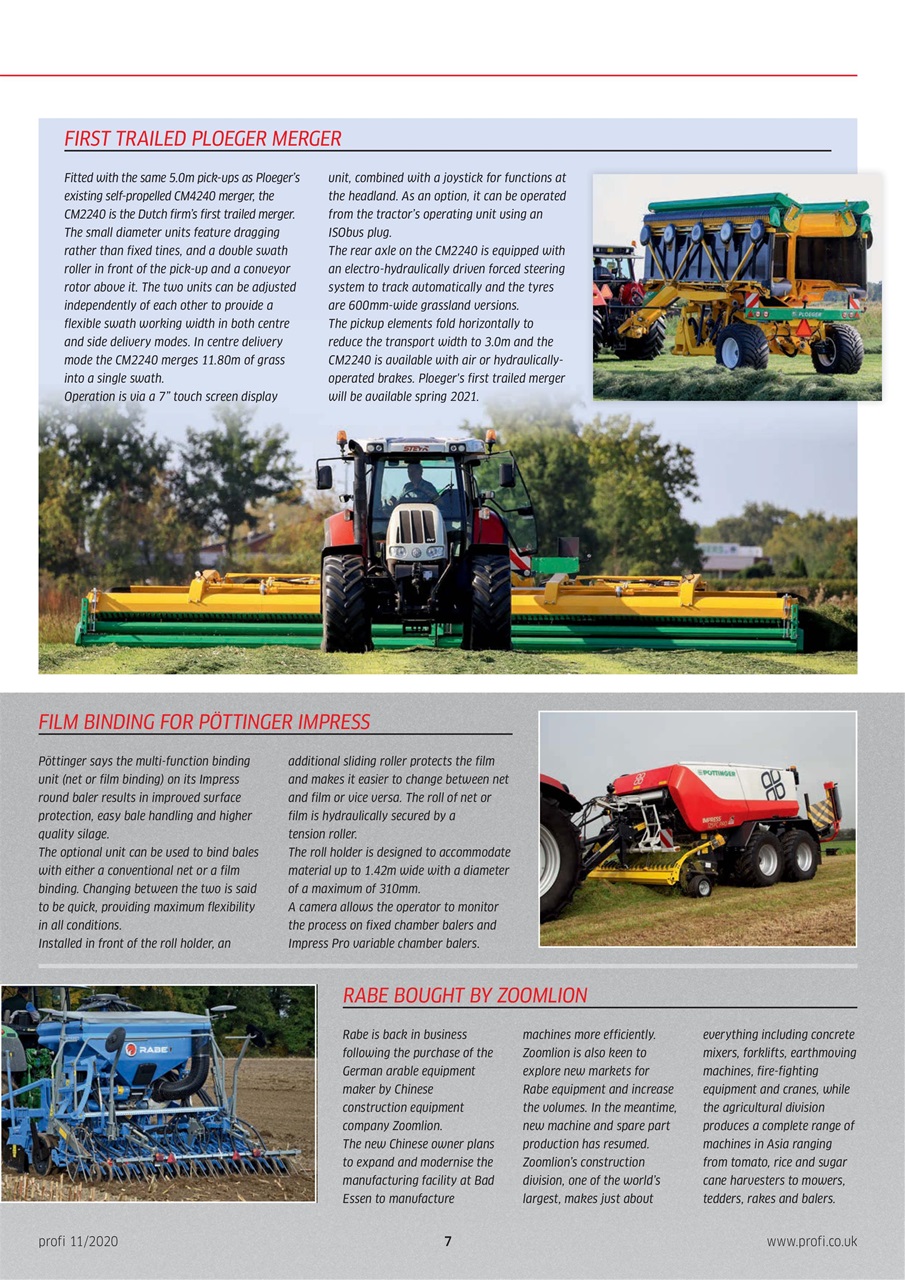 Profi International Preview Pages