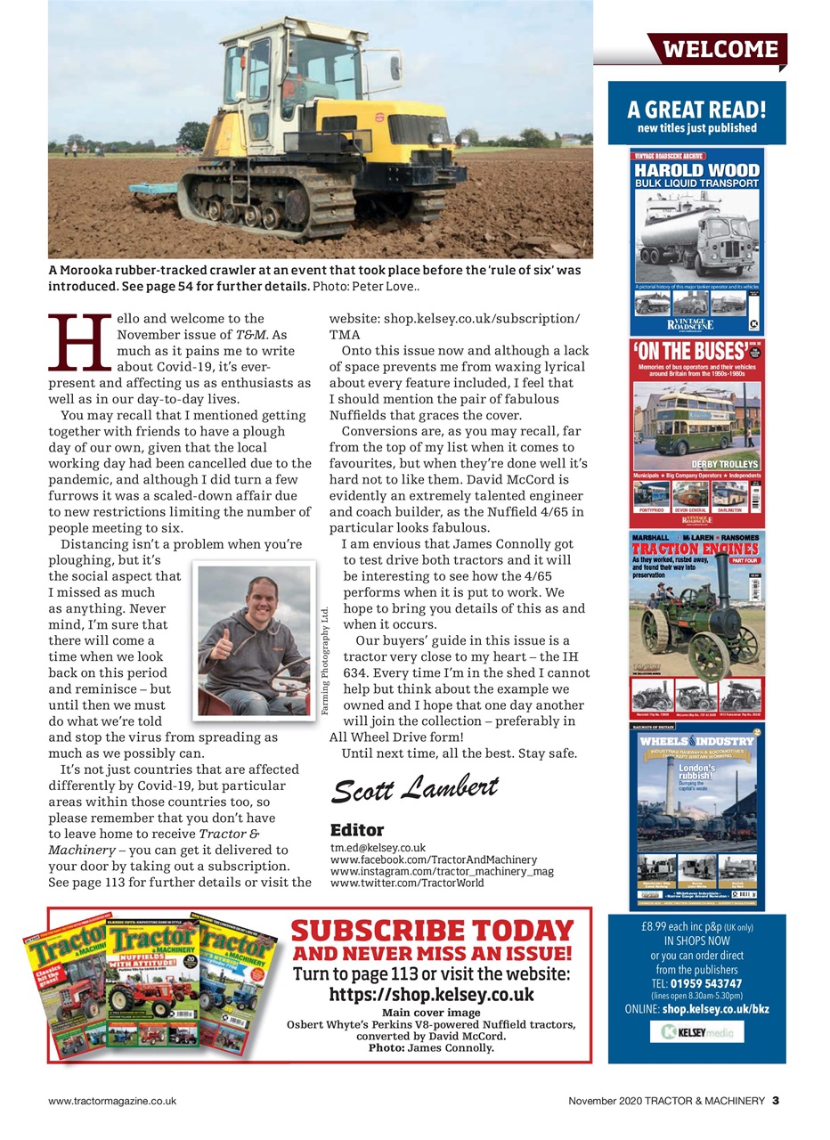 Tractor & Machinery Preview Pages