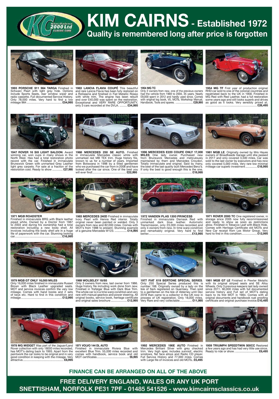Classic Car Mart Preview Pages