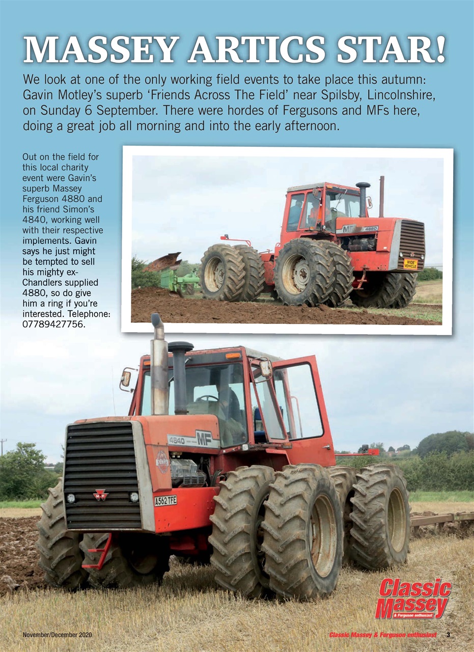 Classic Massey Preview Pages