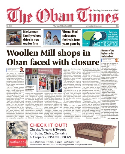 The Oban Times & Lochaber Times issue 