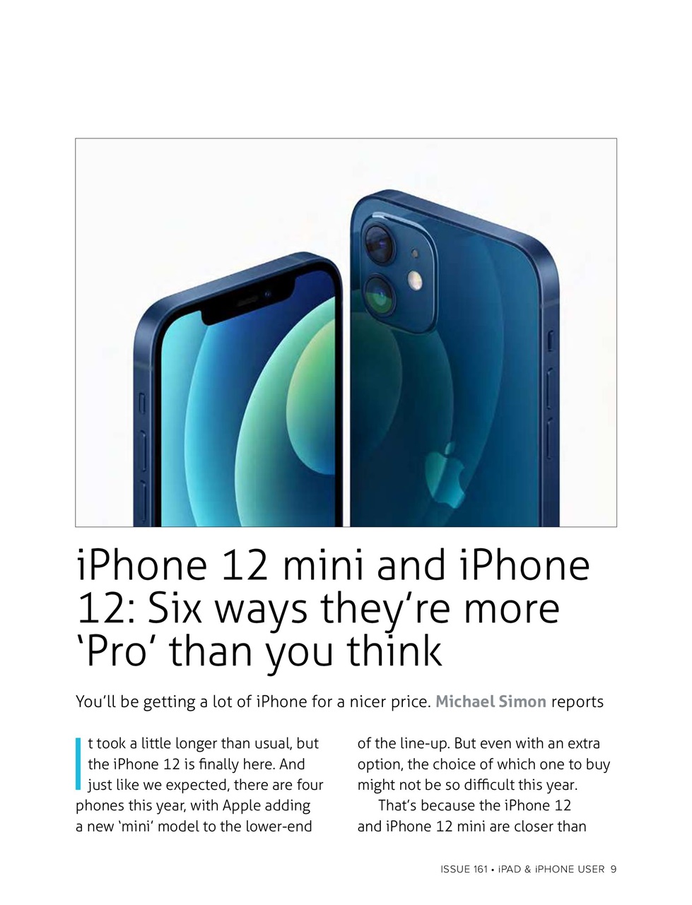 iPad and iPhone User Preview Pages