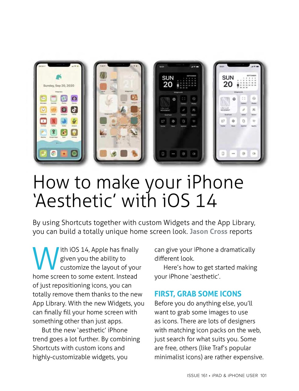 iPad and iPhone User Preview Pages
