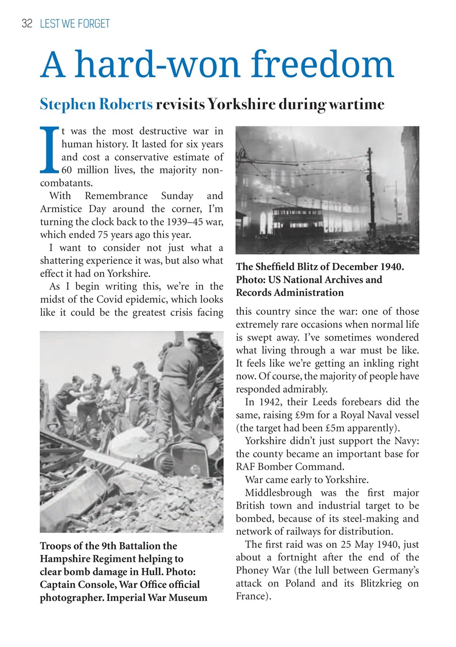 The Yorkshire Dalesman Preview Pages