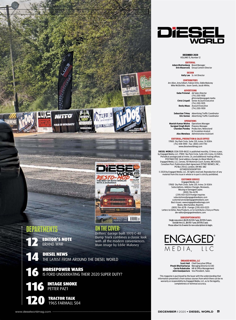 Diesel World Preview Pages