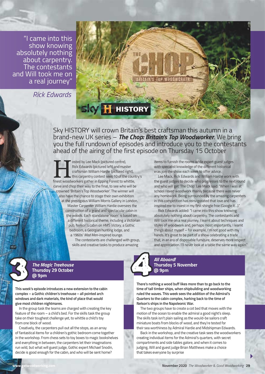 The Woodworker Magazine Preview Pages
