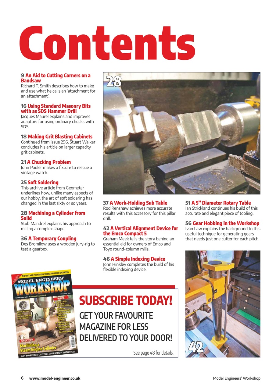 Model Engineer & Workshop Magazine Preview Pages