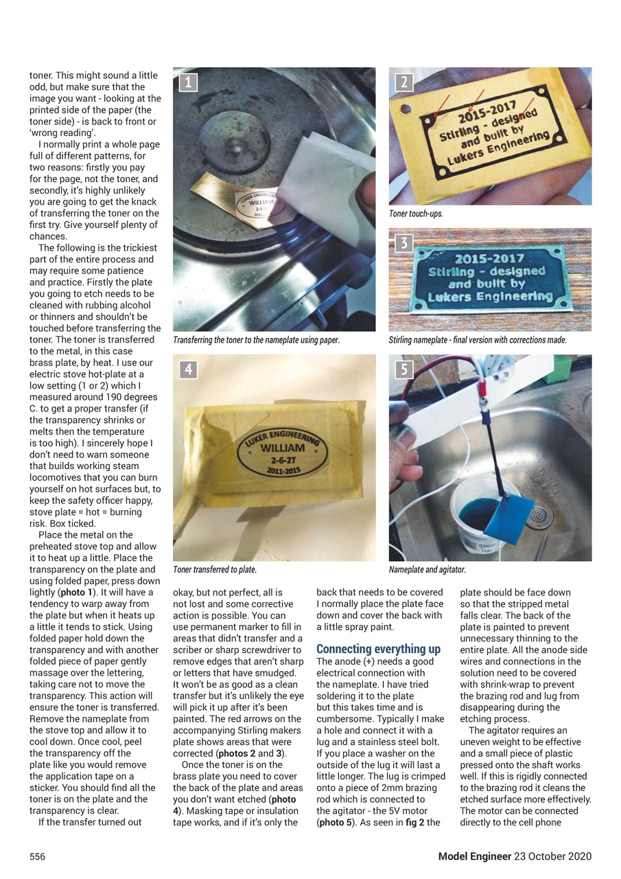 Model Engineer Preview Pages