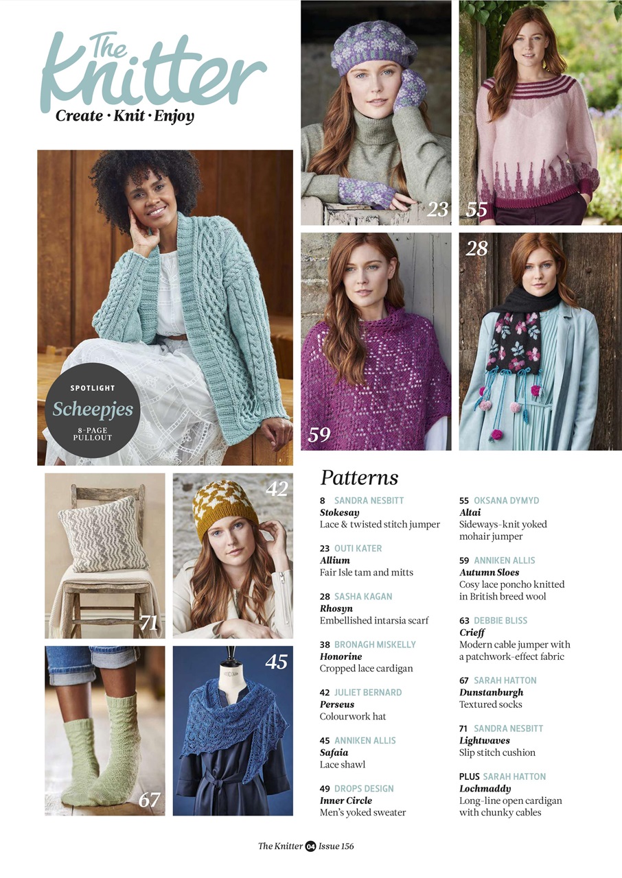 The Knitter Preview Pages