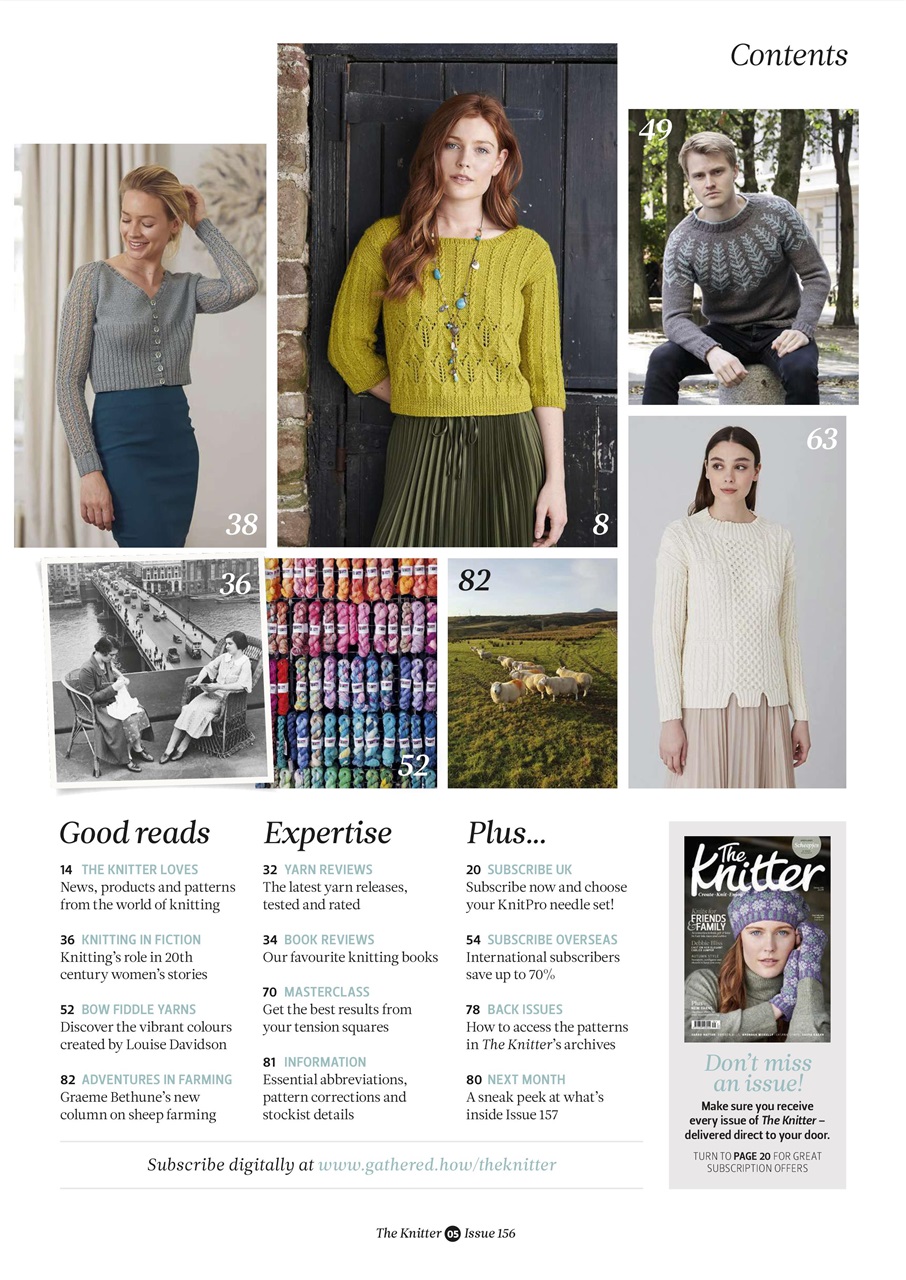 The Knitter Preview Pages
