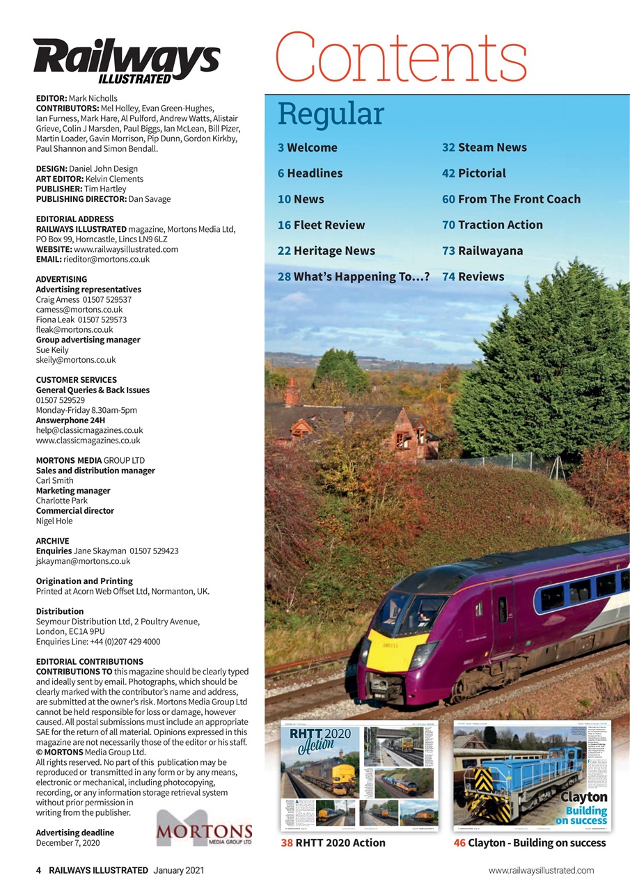 Railways Illustrated Preview Pages