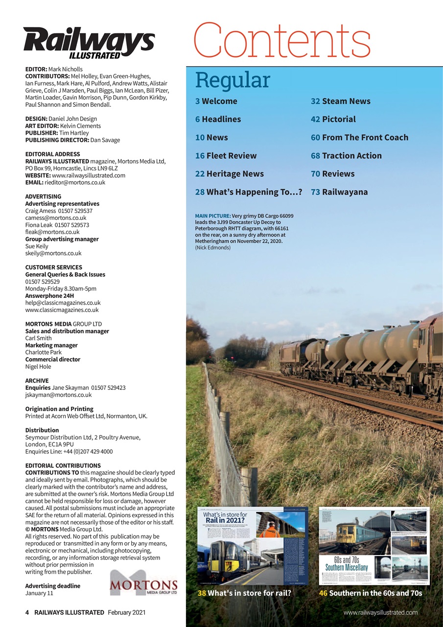 Railways Illustrated Preview Pages