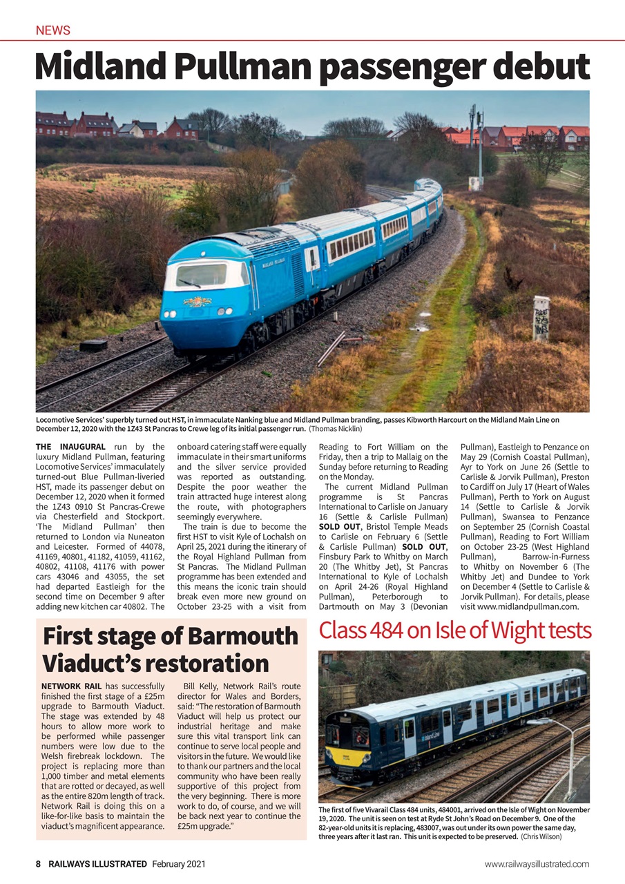 Railways Illustrated Preview Pages