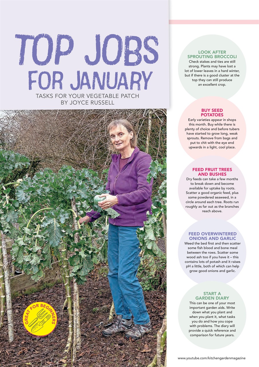 Kitchen Garden Magazine Preview Pages