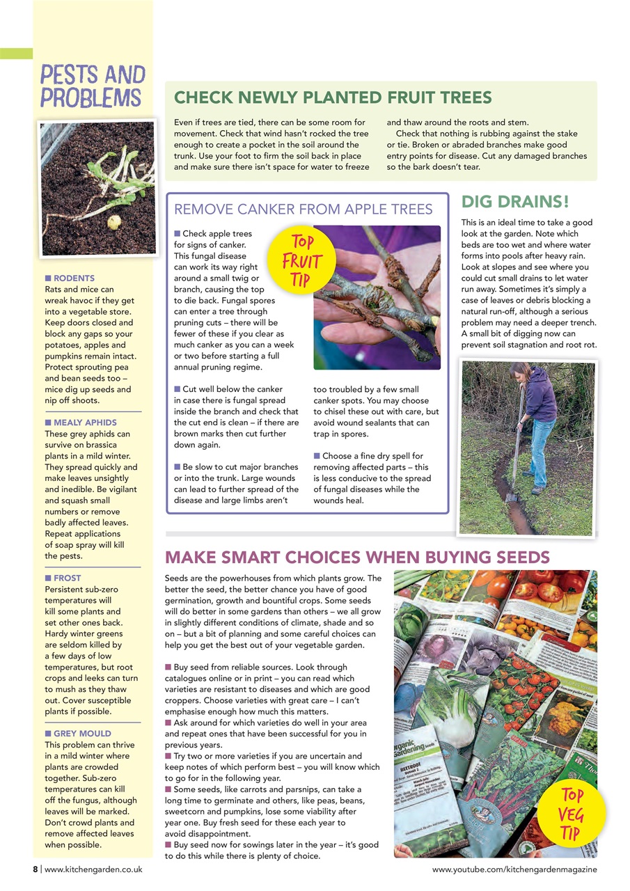 Kitchen Garden Magazine Preview Pages