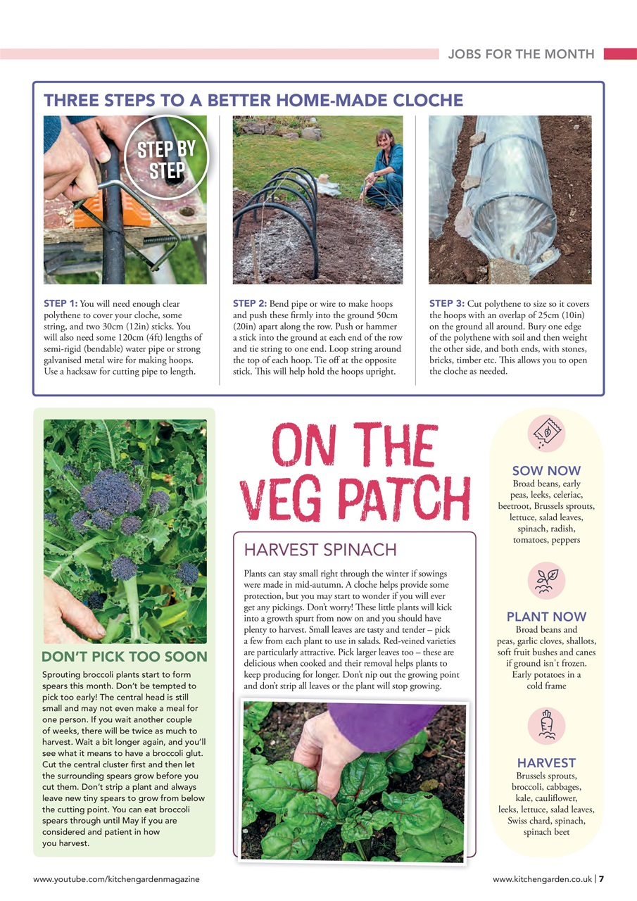 Kitchen Garden Magazine Preview Pages
